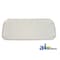 A & I Products Upper Back Cushion, WHT VINYL 12" x5" x2" A-70243516-4 - alternate 2